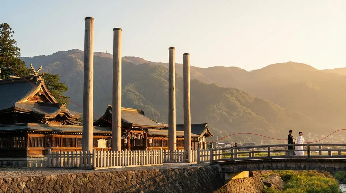 茅野市と一緒に巡りたい諏訪大社｜縁結びの相乗効果