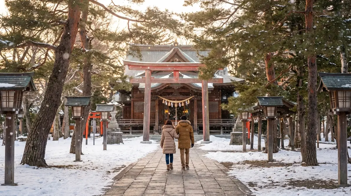 札幌の縁結びスポット巡りモデルコース