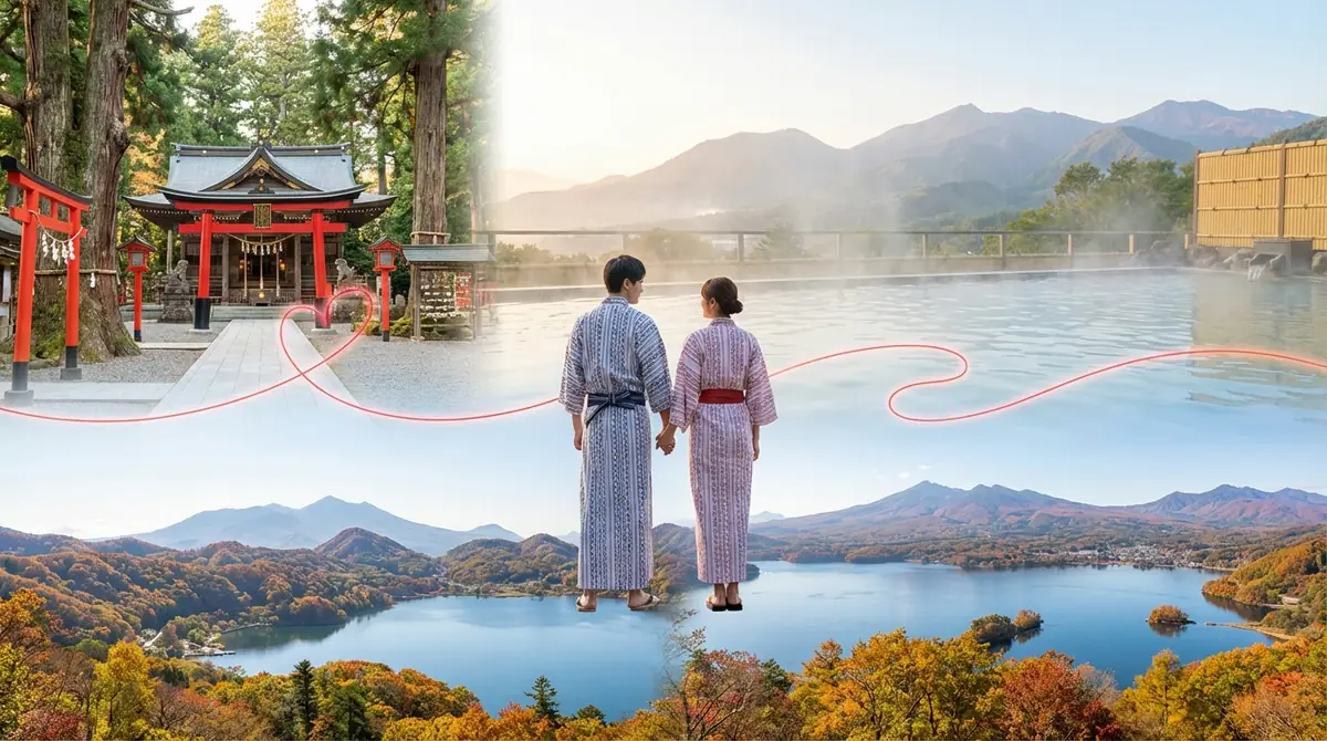 【シーン別】群馬の縁結び巡りモデルコース