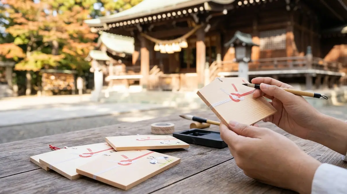 縁結び絵馬の書き方｜押さえるべき5つの基本ルール