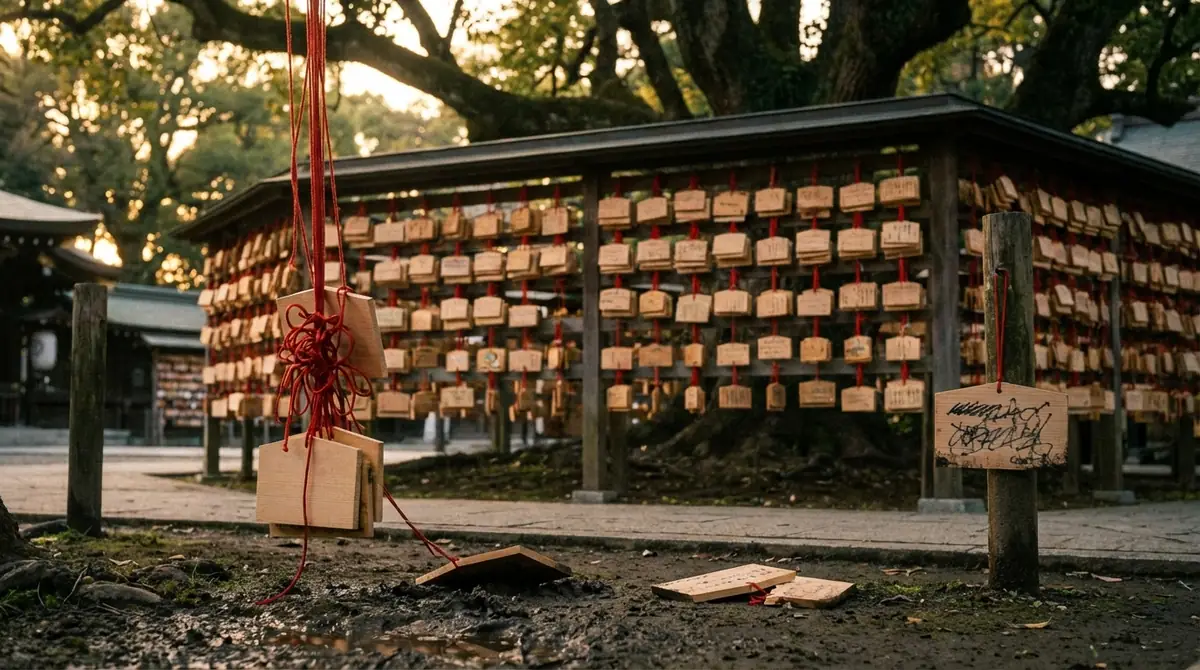 縁結び絵馬でやってはいけないNG例5つ
