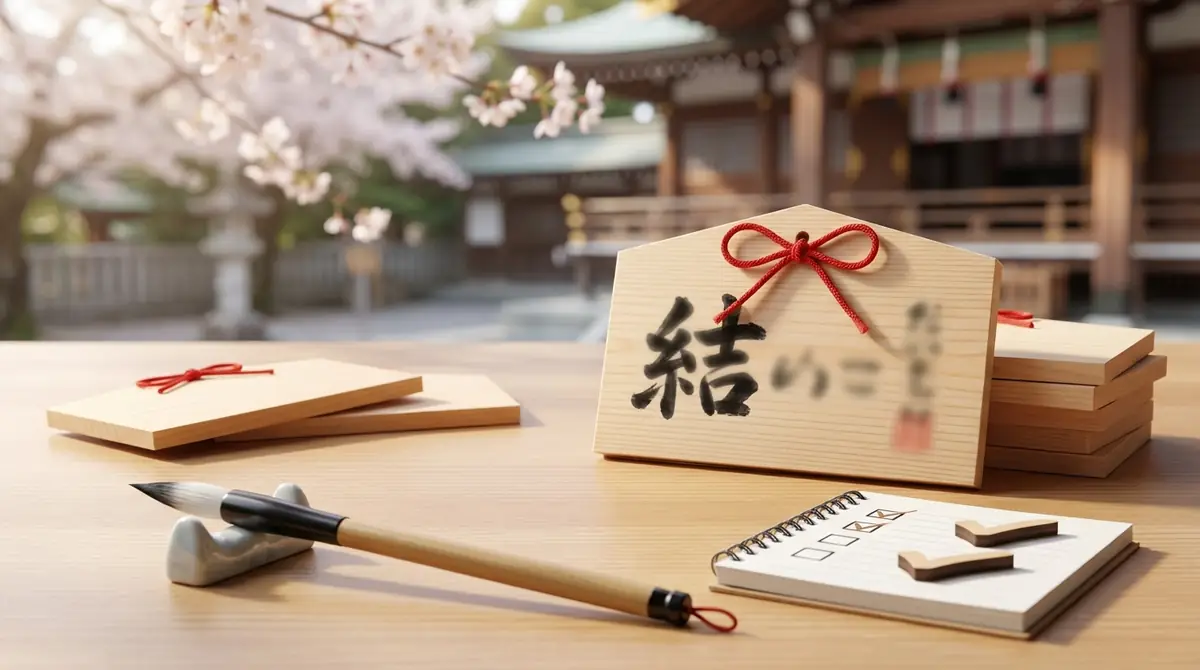 まとめ｜縁結び絵馬の書き方チェックリスト