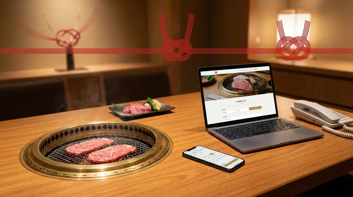 縁結 焼肉の予約方法【電話・Web予約の手順】