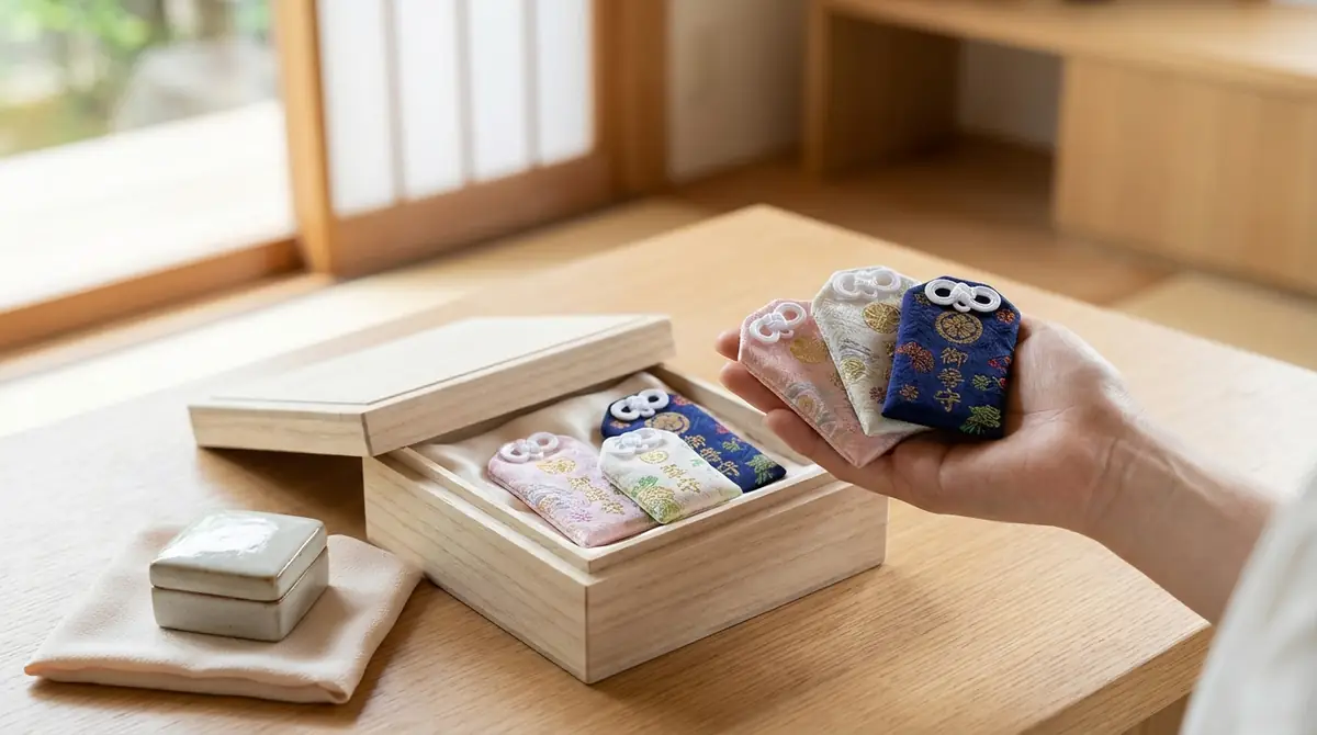 複数のお守りの正しい持ち方・保管方法