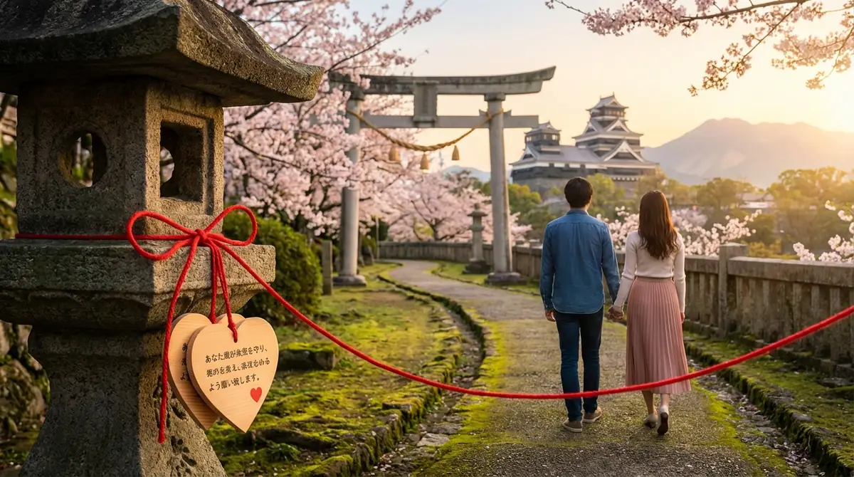【モデルコース】熊本の縁結び巡りおすすめルート