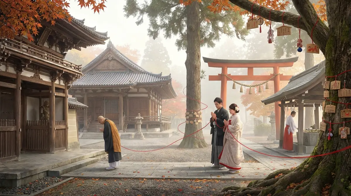 縁結び寺の正しい参拝方法|神社との作法の違いに注意