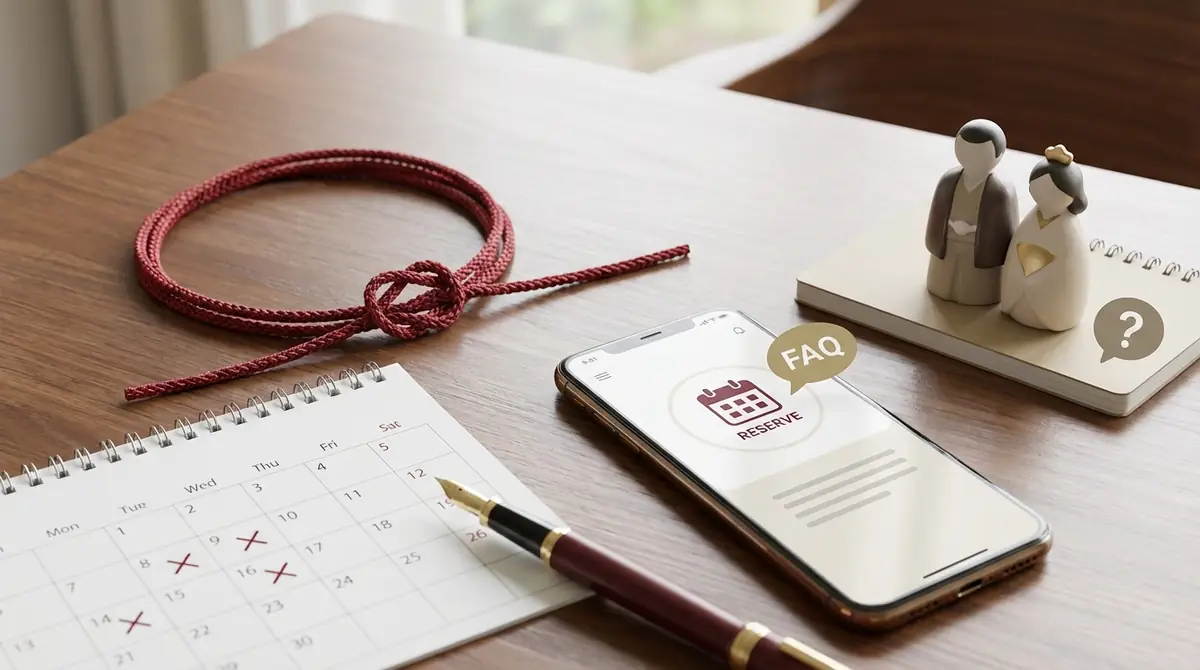 縁結びの予約に関するよくある質問(FAQ)