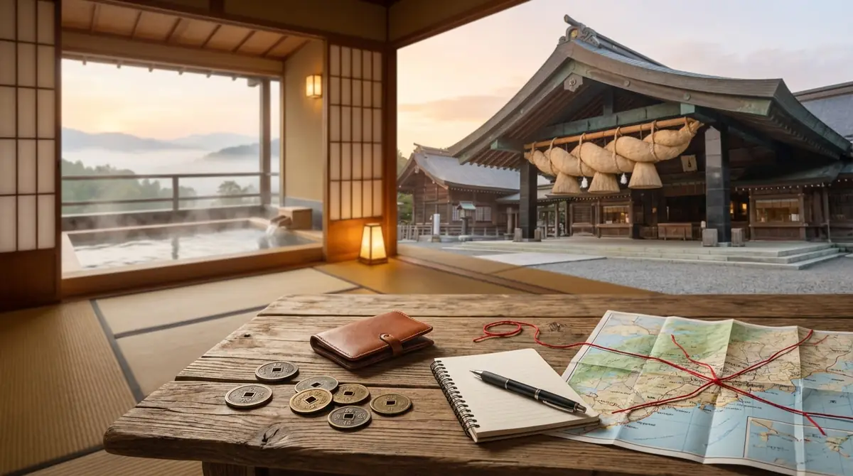 出雲縁結び旅行の予算目安と宿泊エリア