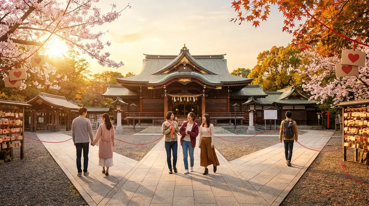 縁結び参拝モデルコース【目的別3プラン】