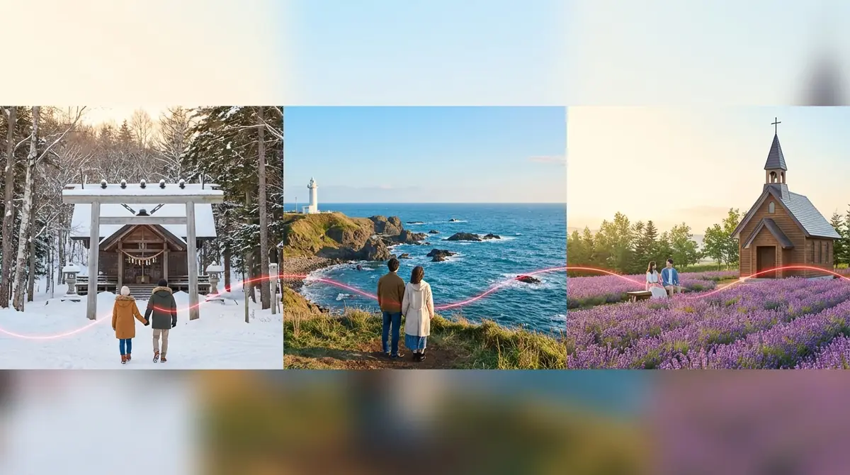 北海道縁結び巡りモデルコース3選