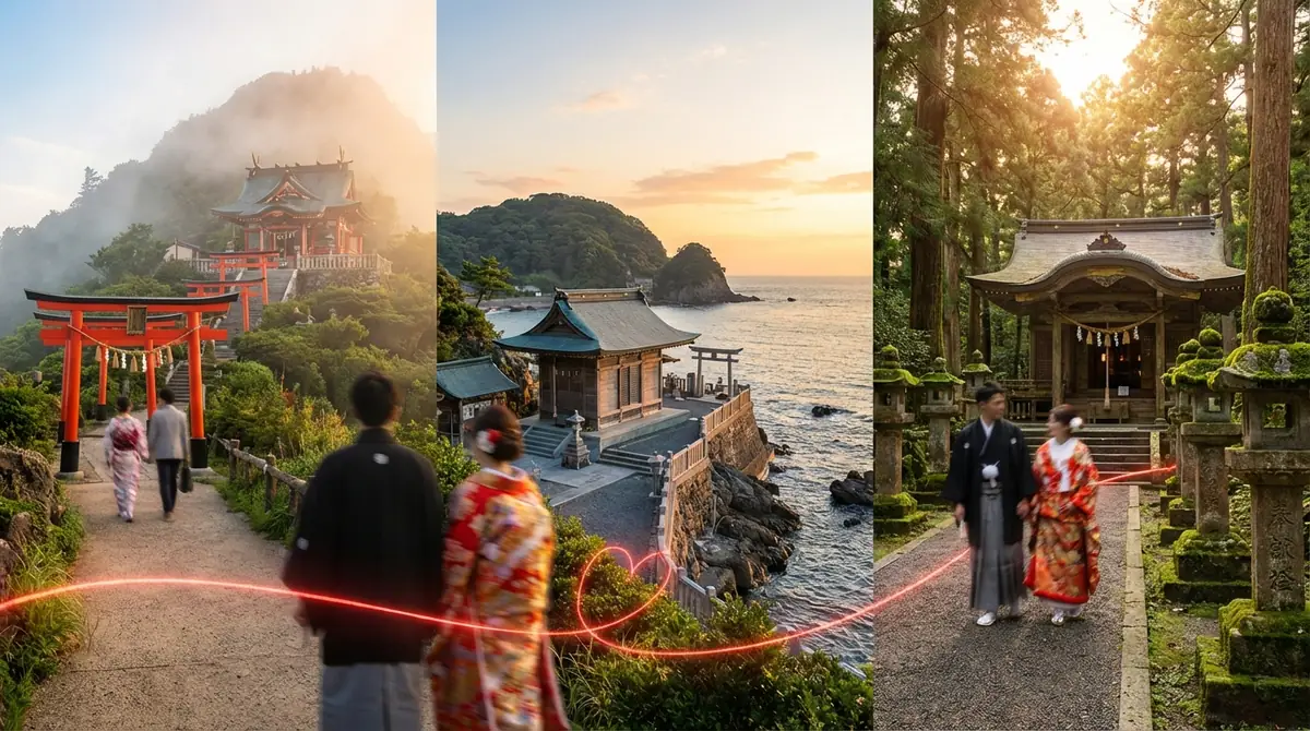 【地域別】縁結び神社ガイド