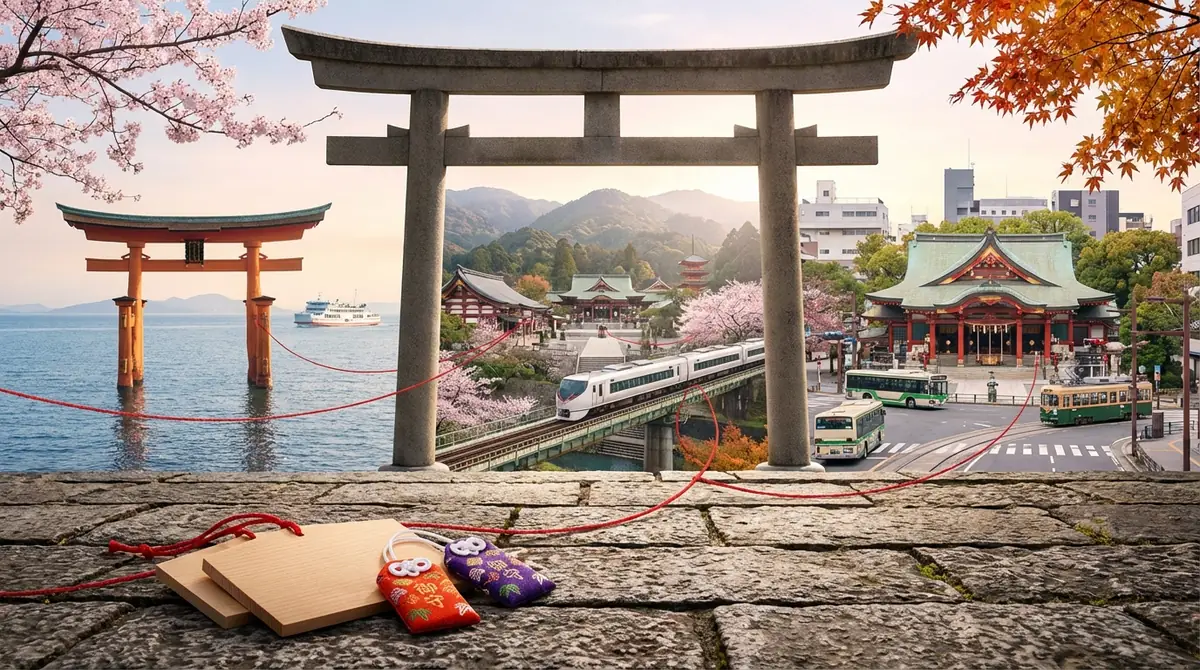 【地域別】アクセスしやすい有名縁結び神社まとめ