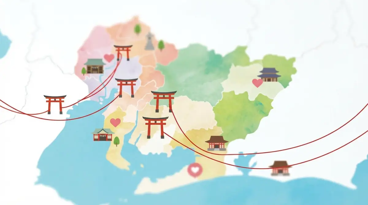 愛知県の縁結びスポット比較一覧表