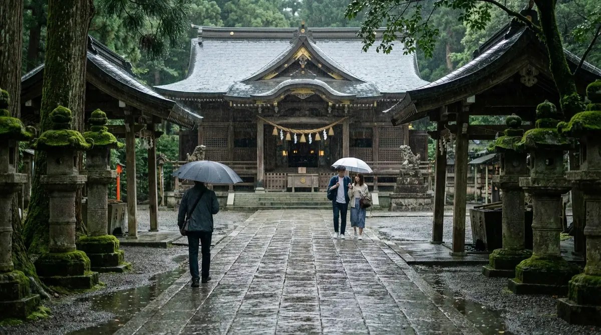 よくある質問【一人参拝・カップル・雨の日】