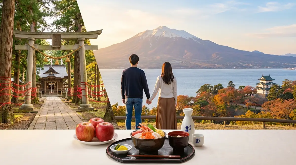 縁結び参拝と一緒に楽しむ青森観光・グルメ