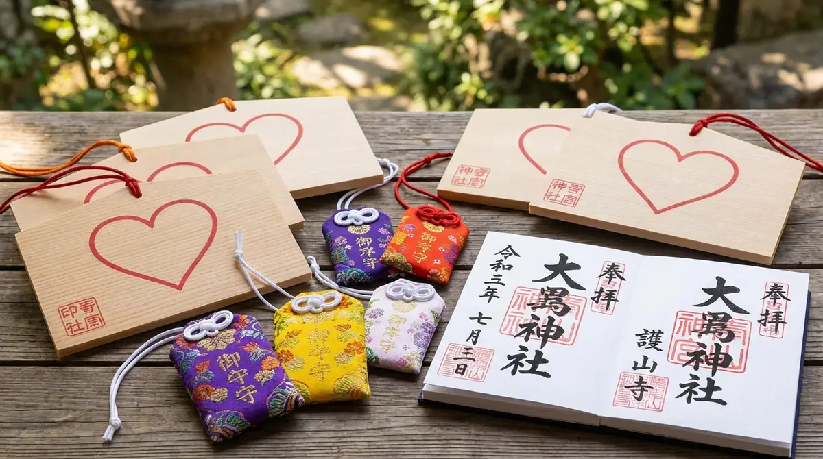 縁結びお守り・絵馬・御朱印ガイド【人気ランキング付き】