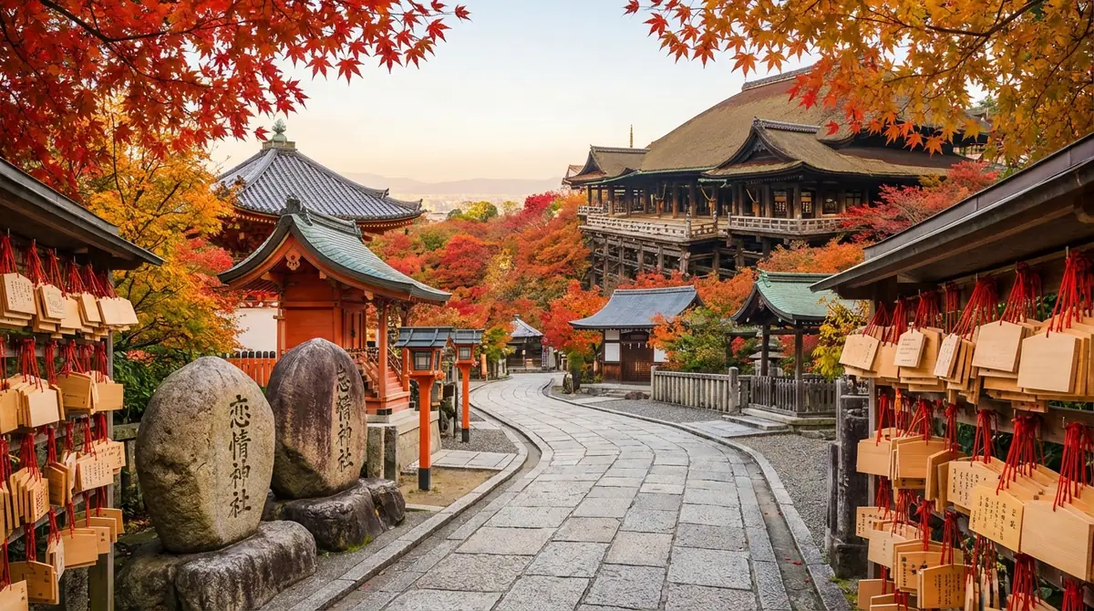 京都の縁結び神社を効率よく巡るモデルコース