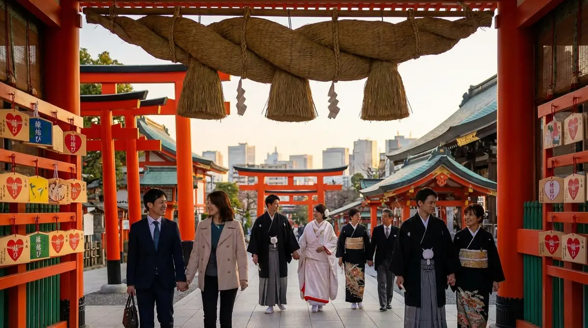 迷ったらここ!東京で最強の縁結び神社3選