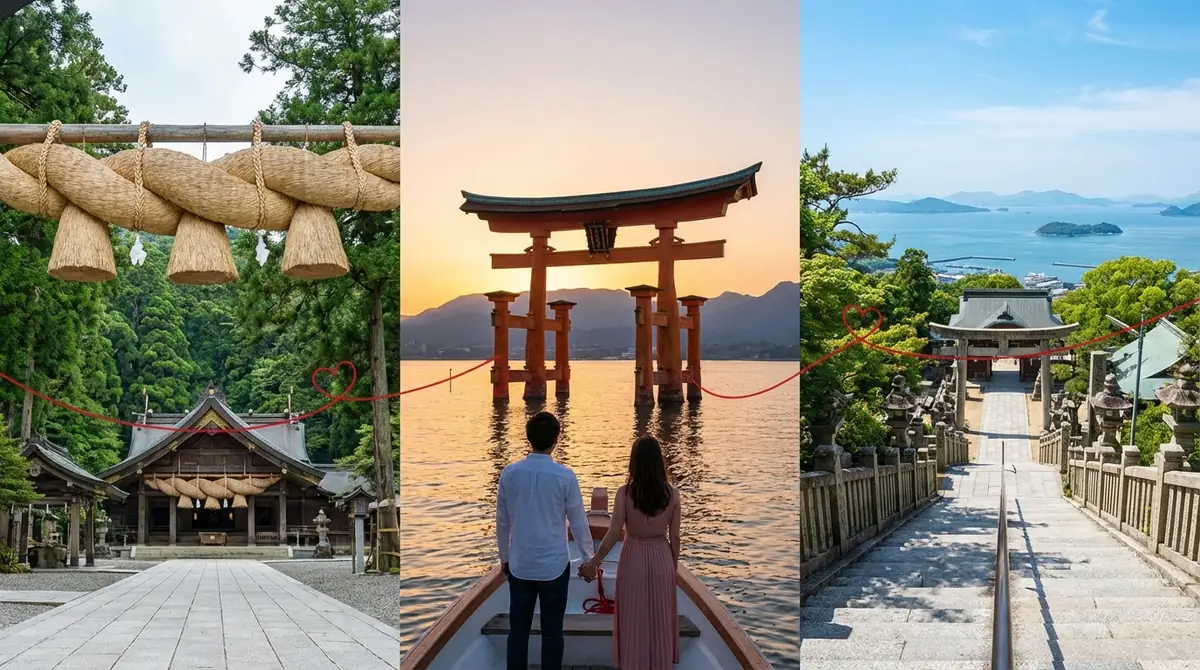 【中国・四国】島根・広島・香川の縁結びスポット3選