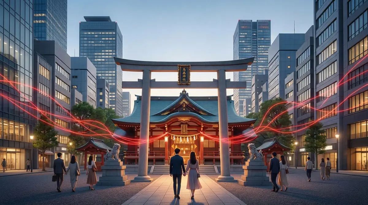 【結論】新橋の縁結びスポットは烏森神社|場所・アクセス・参拝時間まとめ