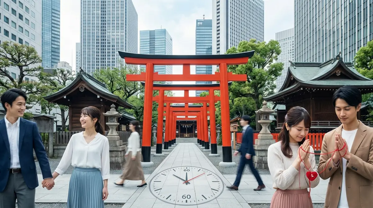 60分で回れる!新橋縁結び神社モデルコース
