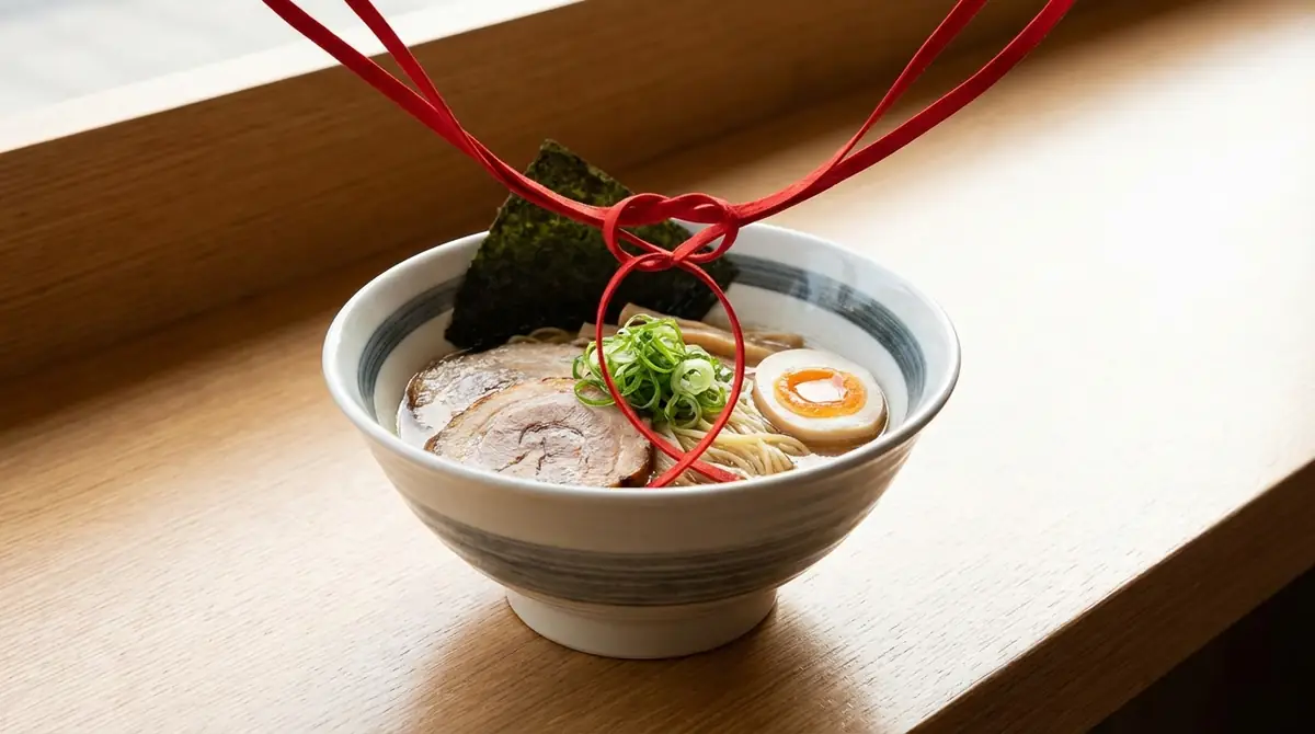 縁結びラーメンとは？名前の由来と見た目の特徴