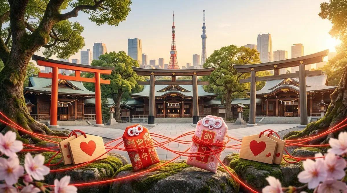 【結論】東京で最強の縁結び神社TOP3はここ!