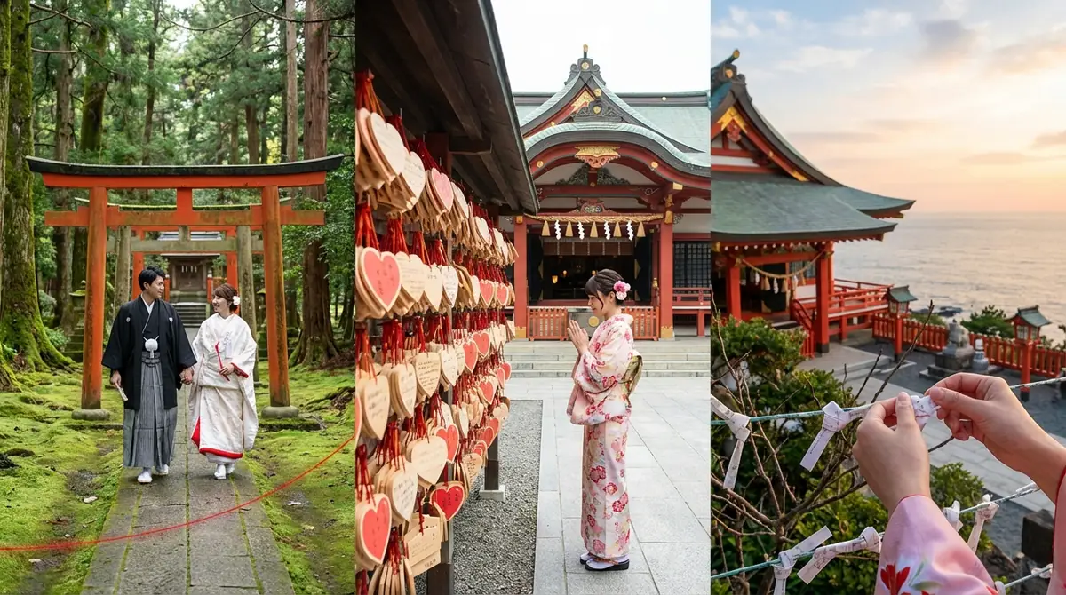 縁結び神社参拝モデルコース【半日プラン3選】