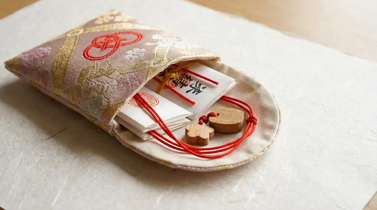 縁結びお守りの中身とは？内符と外袋の意味