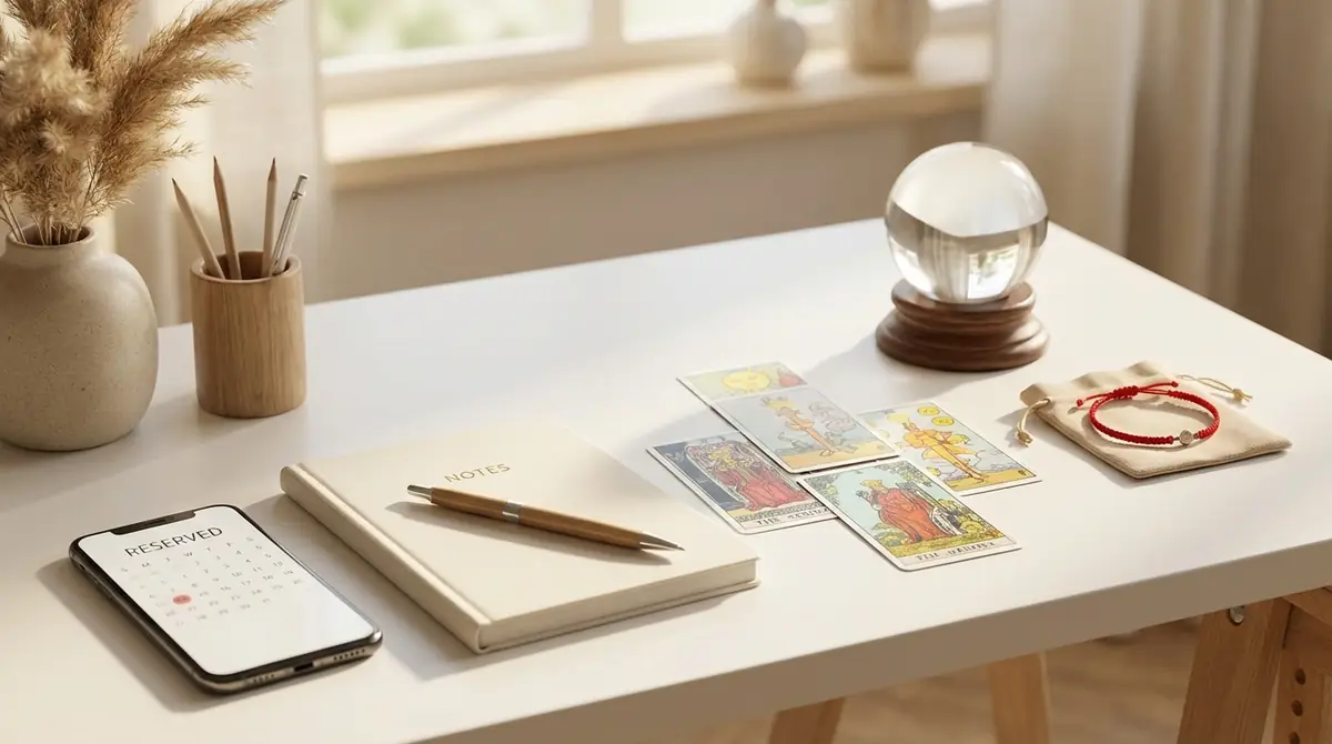 縁結び占い師への相談手順｜予約から鑑定後までの流れ