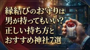縁結びのお守りは男が持ってもいい？正しい持ち方とおすすめ神社7選