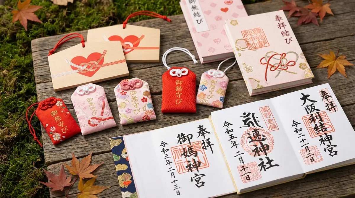 縁結びお守り・絵馬・御朱印の種類と授与情報
