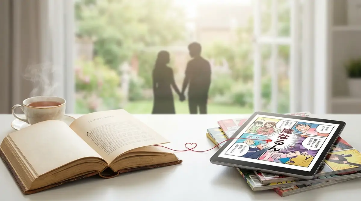 縁結び令嬢は小説と漫画どちらから読むべき？