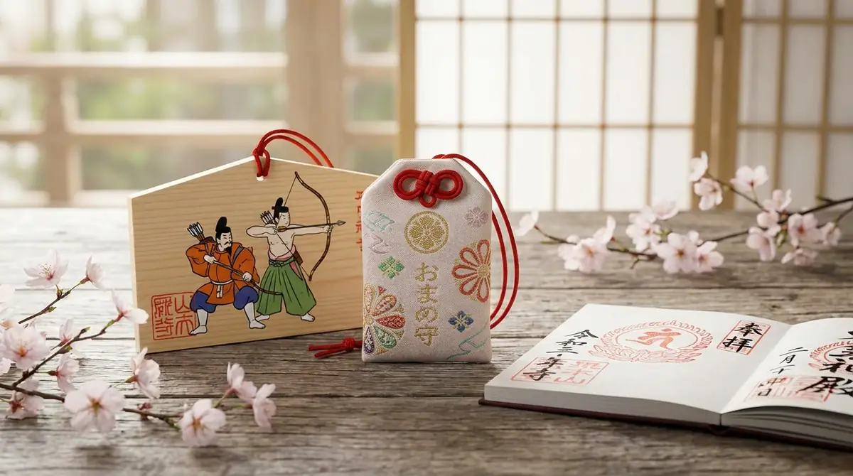 縁結びのお守り・絵馬・御朱印|種類と選び方