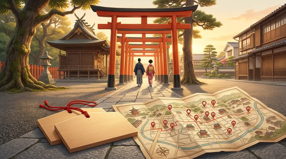 金沢の縁結び神社を効率よく回るモデルコース