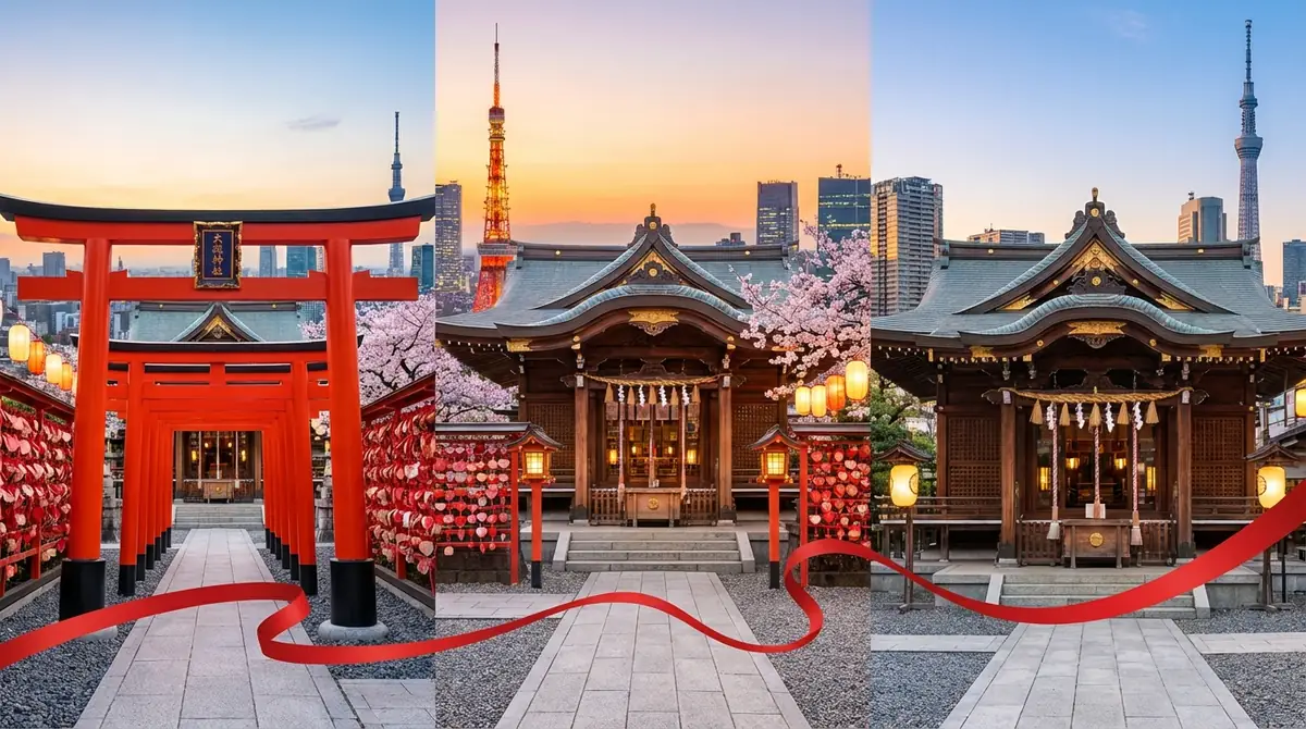 迷ったらここ！都内で人気の縁結び神社BEST3