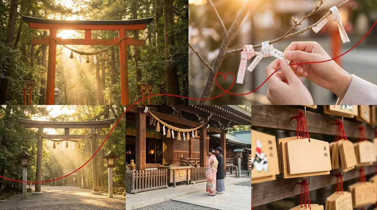 縁結び神社めぐりモデルコース【半日プラン】