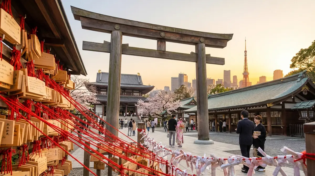 都内で最もおすすめの縁結び神社TOP3